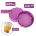 thumbnail image 3 of Deals! 1PC Wide Mouth Plastic Mason Jar Lids Unlined White Ribbed Lids 86mm (16), 3 of 7