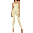 thumbnail image 2 of SHCKE Womens Tummy Control Shapewear One Piece Full Body Shaper Waist Slimming Bodysuit Yoga Ribbed Tank Top Jumpsuit Gym Sleeveless One Piece Jumpsuits, 2 of 8