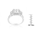 thumbnail image 3 of 10k White Gold 0.50ct TDW Mixed-Cut Diamond Fashion Ring (H-I,SI1-SI2), 3 of 5