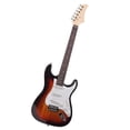 thumbnail image 3 of Right Handed Electric Guitar Set w/Gig Bag Strap Cord for Beginner Sunset, 3 of 8