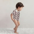 thumbnail image 5 of Rocae Retro Red Black Roses for Baby Climbing Clothes Soft Baby Romper for Active Infants Comfortable and Breathable Crawling Jumpsuit Unisex Baby Outfit 3 Months, 5 of 8