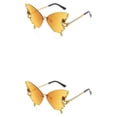 thumbnail image 1 of Minnieouse Gafas de sol a la moda, gafas a prueba de sol, multicolor, exquisita mano de obra fina, dulce regalo, Protector de ojos de larga Amarillo 2Conjunto, 1 of 6