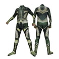 thumbnail image 2 of Traje de Cosplay de Aquaman para Halloween, traje de superhéroe Arthur Curry Orin Zentai, monos para niños y adultos, 2 of 5