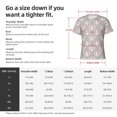 thumbnail image 4 of Bixox Men's Beautiful Rabbit1 Printed Short Sleeve Skinny Athletic T-Shirt, 4 of 6