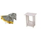 thumbnail image 1 of Manta a rayas para dormitorio, sofá cama, silla con mesita de noche portátil y versátil, práctica mesa auxiliar para decoración del hogar., 1 of 8