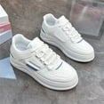 thumbnail image 3 of Tvtaop Women's Fashion Sneakers Lace-Up Casual Shoes Low Top Sport Walking Shoes, 3 of 7