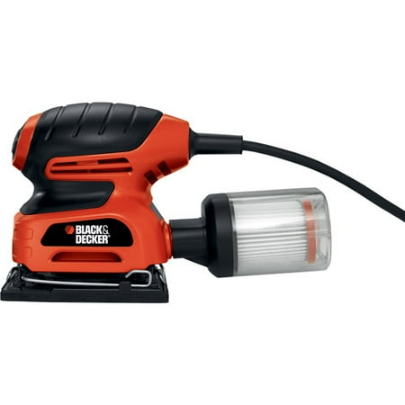 Black & Decker 1/4-Sheet Sander with Filtered Dust Collection