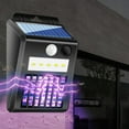 thumbnail image 1 of Xihbxyly Matamosquitos Solar, Luz Led 2 En 1 con Sensor de Movimiento para Exteriores, Repelente de Insectos, Decoración para Patio, Fácil Instalación, Tamaño 15,3 X 10,3 X 6,5 Cm, 1 of 7