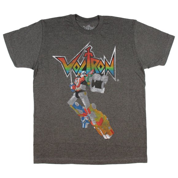 Voltron T-Shirt pour Homme Usé Vintage Légendaire Défenseur à Motif Graphique m m
