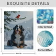 thumbnail image 3 of Diamond Art Kits for Adults - 5d Dog Winter Snow Cardinal Scene Diamond Painting for Adults, Diamond Art for Adults Beginners, Diamond Painting Kits for Adults for Home Wall Decor, 3 of 7
