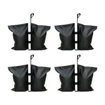 LAMIRO 4 Pieces Canopy Sand Bags Canopy Tent Weights for Patio Furniture Trampoline S