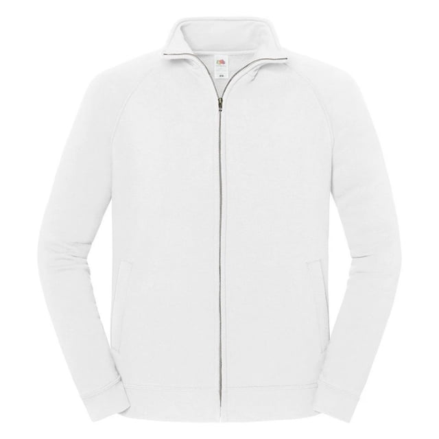 Fruit of the Loom Mens Iconic Premium Plain Sweat Jacket