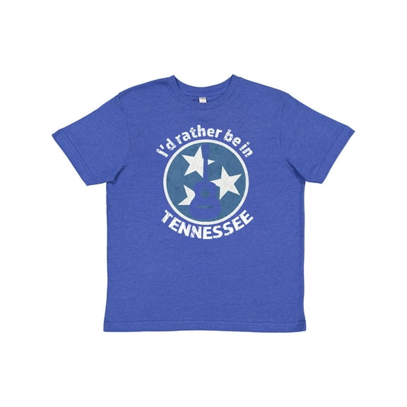 Inktastic I'd Rather Be in Tennessee Youth T-Shirt