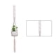 thumbnail image 2 of Advancent Colgador de plantas de macramé hecho a mano, colgador de flores/macetas para decoración de pared Jardín y Patio No.16, 2 of 6