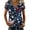 Navy(American Flag Stars), variant on Iaqnaocc 4th Of July Womens Summer Tops Patriotic Short Sleeve V Neck 250 Anniversary Usa Flag American Flag American Flag Stars Striped Tee Shirts Independence Day 1776 Tee Tops Red XXL