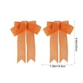 thumbnail image 3 of 2pc 7.09x9.84inch Easter Wreath Bows Decorative Bows for Home Party Front Door Holiday Decor, Easter Gifts, 3 of 6