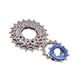 thumbnail image 2 of Cassette de 5 velocidades para bicicleta, rueda libre profesional compacta, piñón de bicicleta plegable, pieza de repuesto para bicicletas de montaña Azul, 2 of 8