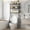 Black-with 2 Basket, variant on 3-Tier Over Toilet Storage with Anti-Tilt Safety System - 150lb Total Capacity Metal Bathroom Shelves Including Paper Holder & 4 Hooks, Space Saving Above Commode Organizer (64" H, White)
