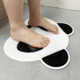 thumbnail image 2 of Cute panda silicone massage mat, shower instep scrubber with suction cup, water-absorbent non-slip shower carpet 4035cm, 2 of 5