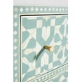 thumbnail image 3 of Moroccan bone inlay sideboard Green, bone inlay cabinet, Green bone inlay furniture,bone inlay cupboard, 3 of 7