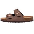 thumbnail image 1 of Comwarm Fashion Mules And Clogs For Women Men Slip-on Cork Footbed Slippers Summer Beach Sandals With Arch Support Comfort Slide, 1 of 7