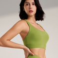 thumbnail image 5 of Womens Sports Bras Sports Fitness Bra Yoga Running Bra Dry Wicking Bra Bras for Women No Underwire Green S, 5 of 7