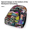 thumbnail image 5 of My Hero Academia Backpack Bookbag Casual Daypack Travel Backpacks for Work Hiking Camping, 5 of 7