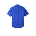 thumbnail image 5 of Port Authority W809 Short Sleeve SuperPro React Twill Shirt, True Royal, XL, 5 of 5