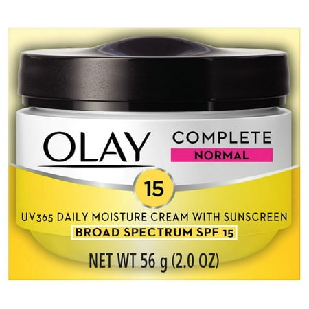 Olay Complete Cream All Day Moisturizer with SPF 15 for Normal Skin