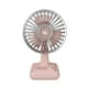 thumbnail image 2 of Mini ventilador de mesa de escritorio, ventilador personal de diseño retro, eléctrico, recargable, compacto, refrigeración por , portátil para el rosa, 2 of 8