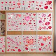 thumbnail image 4 of Sticker Glass Window Glue Sticker Valentine's Day Refrigerator No 9Pcs Home DIY, 4 of 9