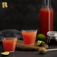 thumbnail image 3 of Highcool 100-Pack 9 Oz Clear Plastic Party Cups - Tumblers and Cocktail Glasses for Events, 3 of 7