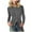 Gray, variant on Women's Cardigan Sweaters Button Down Crew Neck Warm Pullover Knit Stretch Solid Coat Office Casual Versatile Tops