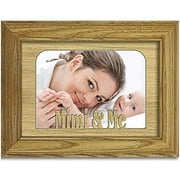Northland Mimi and Me Frame - Oak Picture Frame, Oak Mat 5x7