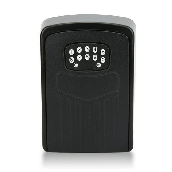 Boîte de Rangement avec Serrure, Boîte de Serrure Intelligente Haute Sécurité avec Puce Dynamique Cryptée pour Extérieur