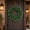 Green D, variant on Fmbmuo Artificial Christmas Wreath, 17.72 inch Pine Needle Front Door Wreath, Green Leaves Greenery Indoor Outdoor Wreath Christmas Decorations