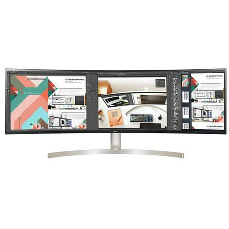 LG 49WL95C-W - 49 inch UltraWide 5K Dual QHD IPS Curved LED Monitor with HDR