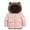 Pink, variant on Aideaone Baby Toddler Winter Fleece Coat Boys Girls Cute Bear Ear Hooded Jackets with Pockets 6M-5T