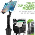 thumbnail image 4 of CPDD Support de Tasse Réglable 360 pour Tablette Automobile Compatible avec Apple IPad Pro 12.9, Air 2019 IPad Mini 4, Samsung Galaxy Tab S6 S4 S5e A 8.0 10.1 Surface Go Pro 6 Fire HD 10, 4 of 9