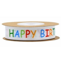Tineasur DIY Projects Ribbon Assorted Color for Birthday Decorations 1 Roll