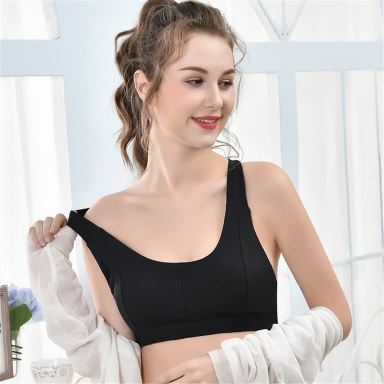 YWDJ Bras for Women No Underwire Clear Bra Lace Ultra Thin Full