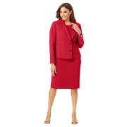 Jessica London Women's Plus Size Two Piece Single Breasted Jacket Dress Suit Outfit