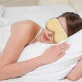 thumbnail image 4 of Sleeping sleeping eye mask double-sided silk, made of silk, 4 of 5