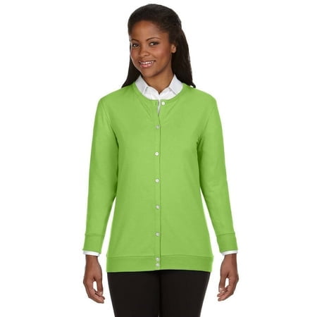 Devon & Jones Cardigan à Ruban pour Femmes Coupe ParfaiteTM