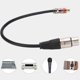 thumbnail image 5 of Cable adaptador RCA a XLR de aleación de zinc con conector de audio hembra a hembra para una mejor transferencia de sonido, 5 of 8