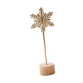thumbnail image 2 of Escultura de hoja Figura de hoja Nórdica Moderna con base de madera Estatua de hoja de metal Hoja Estilo F, 2 of 9