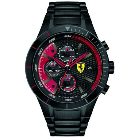 Ferrari Scuderia REDREV Black Mens Watch 0830264