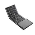 thumbnail image 2 of Teclado inalámbrico Bluetooth plegable genérico negro, 2 of 3