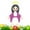 D, variant on Clearance Under $1 Virgin Mary Figurine Mini Maria Figurine Plastic For Desktop Religious Decor Mini Figurine Shrine (D) (1Pc)