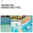 thumbnail image 2 of Raindrops  2 Pcs Pool Lid Replacement Square Skimmer Cover Nets for Cleaning White, 2 of 8